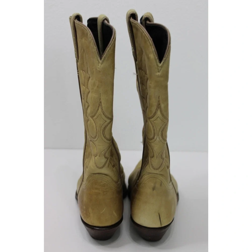Vintage Code West Women's Western Cowboy Boots Leather Size 6.5 M 41149